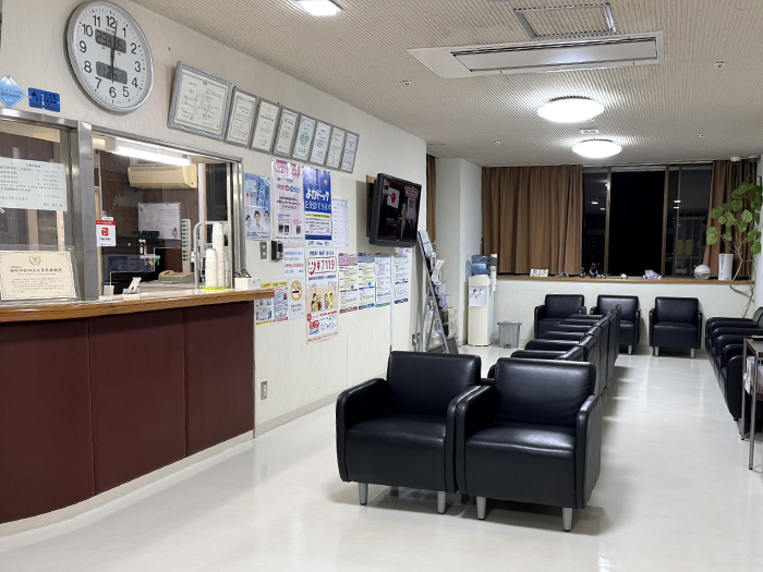 森本医院の受付